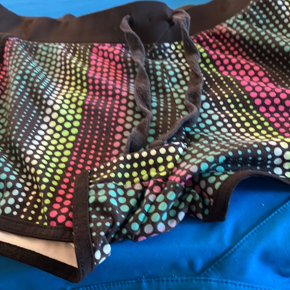 FINAL MARKDOWN Girls Justice Colorful Polka Dot Shorts 12